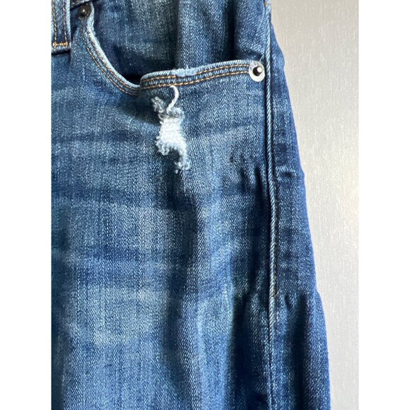 Hudson Jeans Womens Size 28 Krista Stretch Medium Wash Distressed - Picture 6 of 14